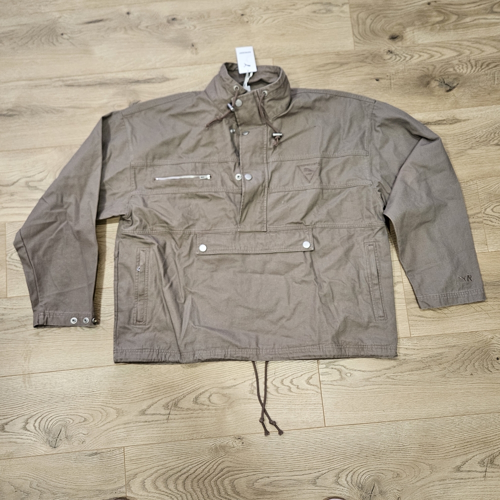 PUMA x Represent Anorak Jacket Men’s Large Pine Bark Brown NWT $200 MSRP